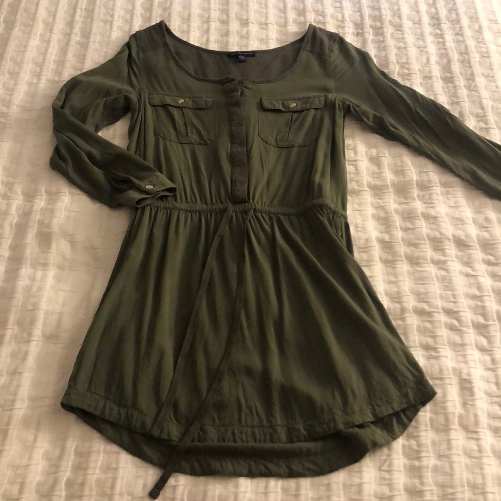 Olive Green American Eagle Dress